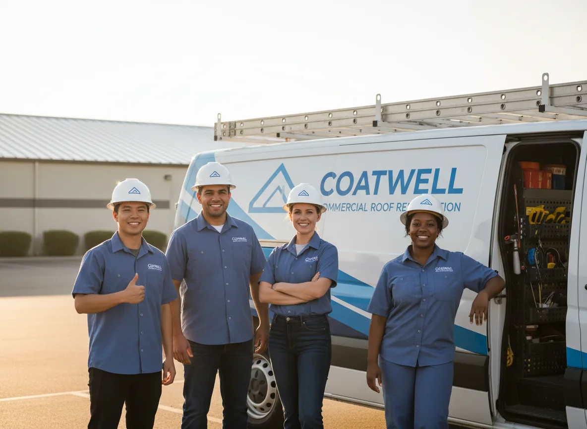 Commercial roof coating company in Mcrae Helena, GA